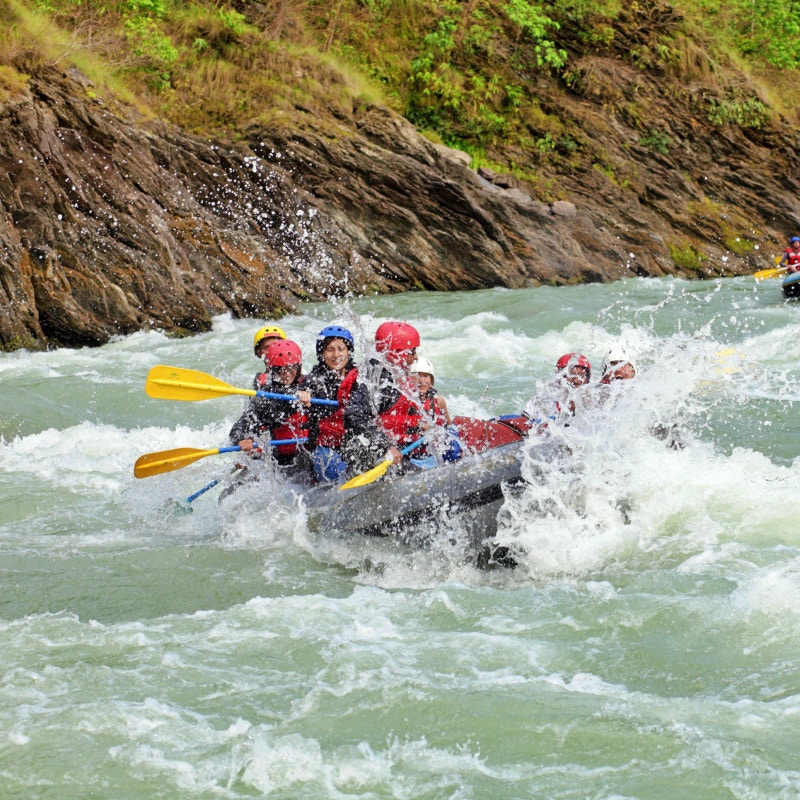 White-water raft down the Pacuare River